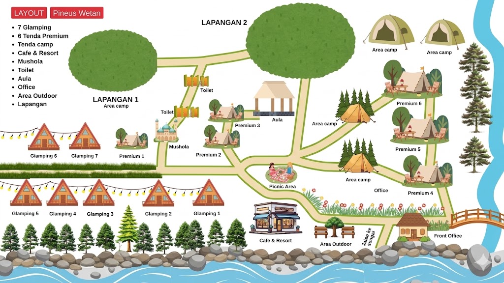 Roadmap Glamping Room 7